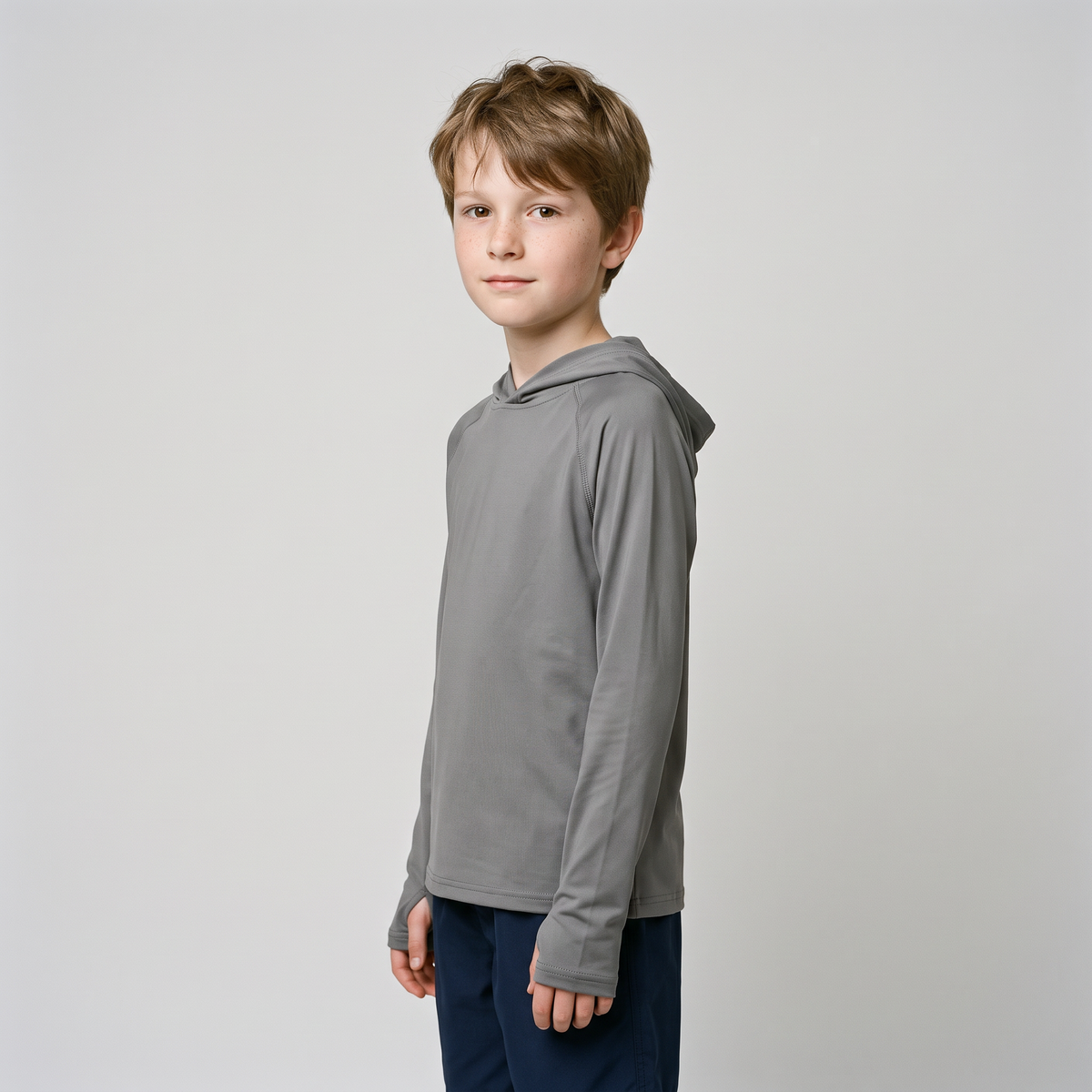 Kinder Sonnenhoodie UPF 50+ – langärmliges UV-Oberteil