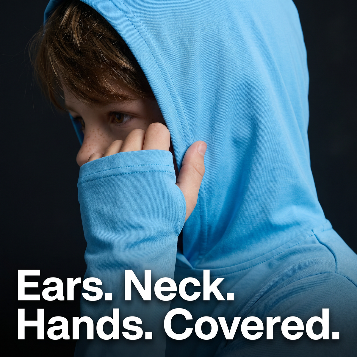 Kinder Sonnenhoodie UPF 50+ – langärmliges UV-Oberteil