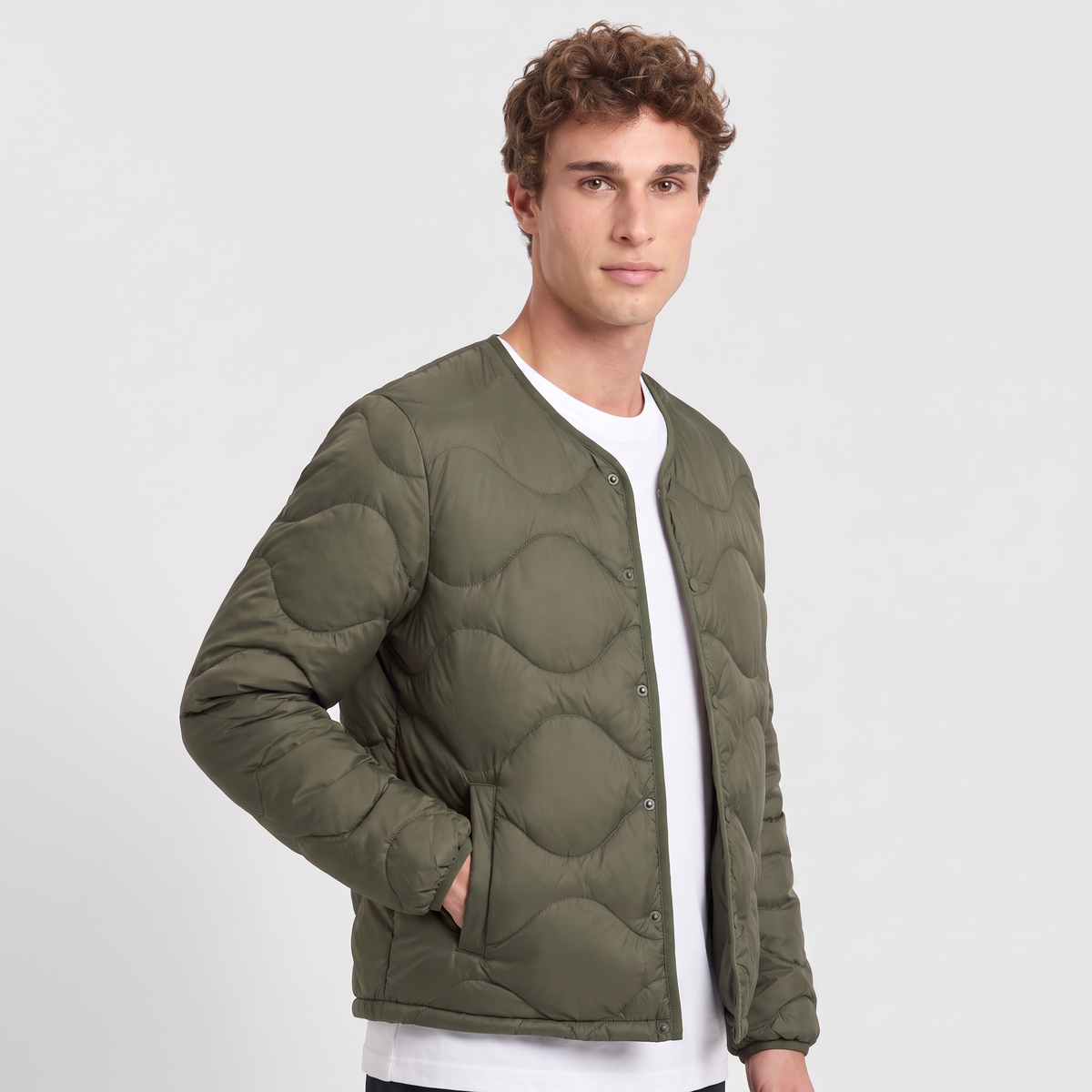 Herren Steppjacke leicht – gesteppte Daunenjacke zum Layern