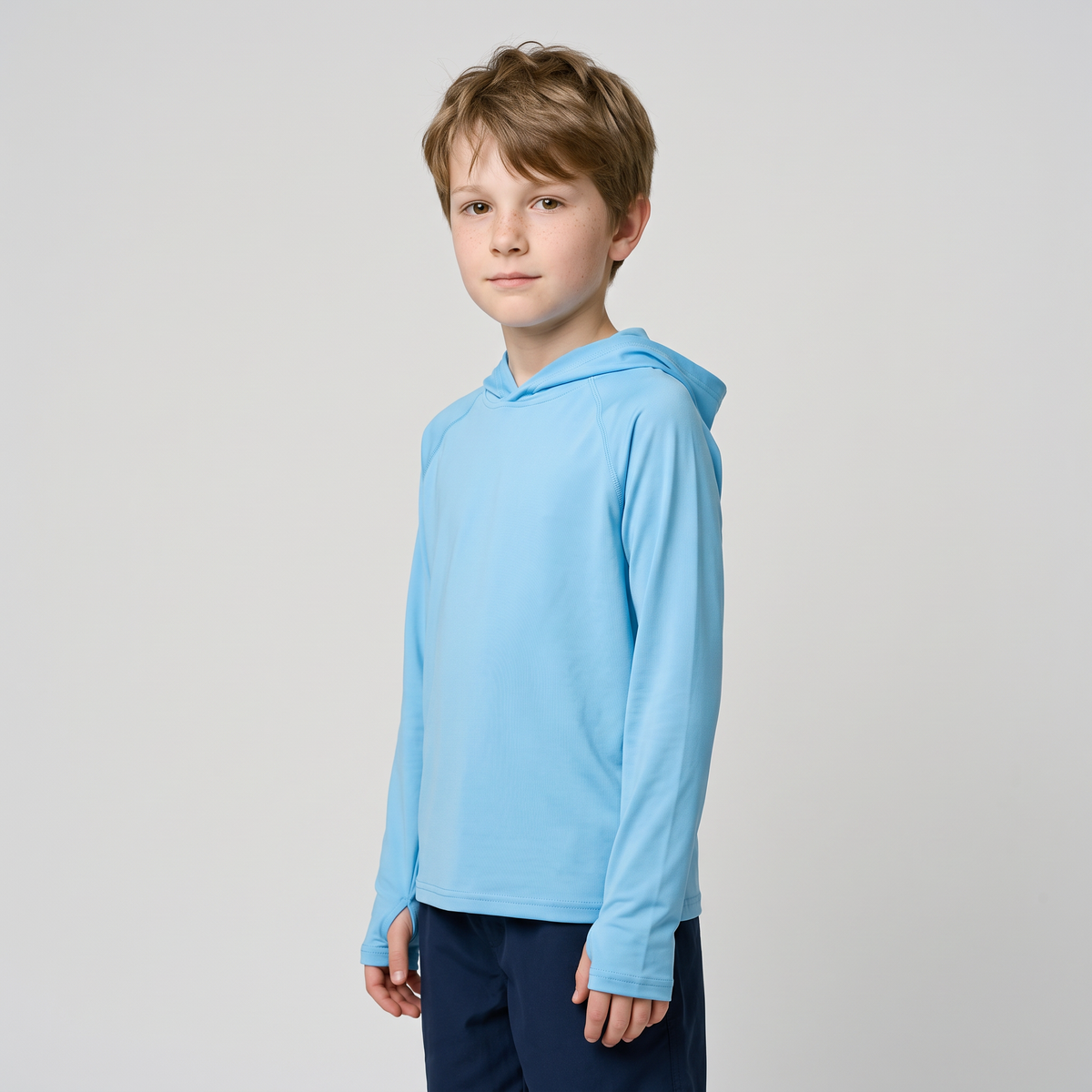 Kinder Sonnenhoodie UPF 50+ – langärmliges UV-Oberteil