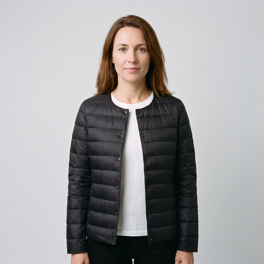 Damen Steppjacke leicht – packbare Daunenjacke