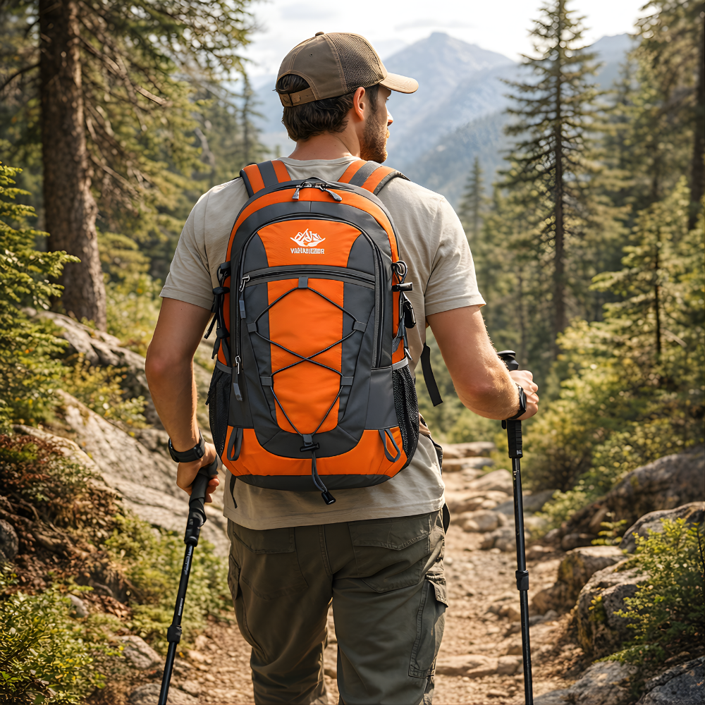 Leichter 30L-Wanderrucksack – wasserabweisender Tagesrucksack