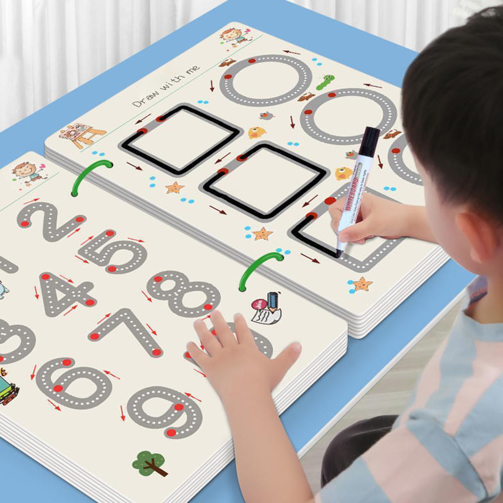 Rebolet | Schreibübungsheft Set für Kinder Lernen