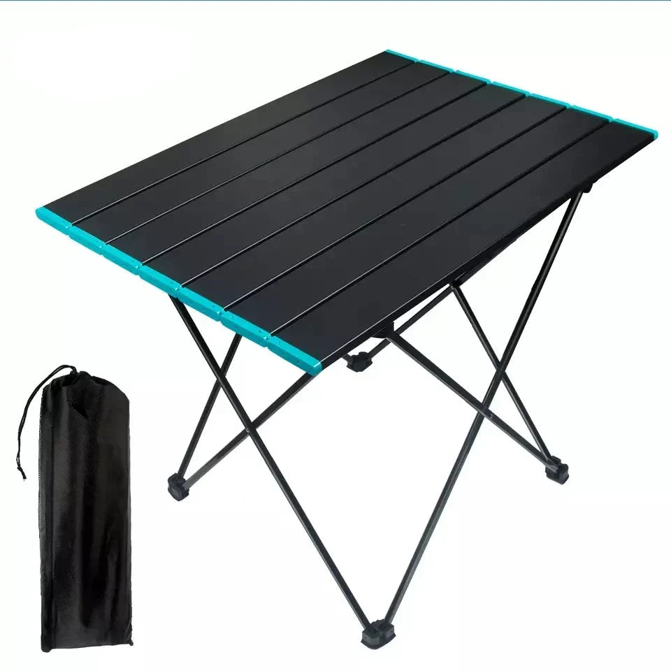 Outdoor-Klapptisch – tragbarer, leichter Aluminiumtisch mit Tasche