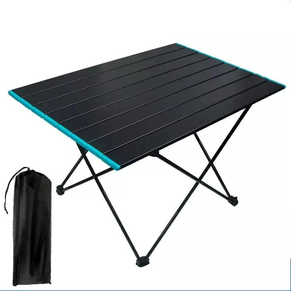 Outdoor-Klapptisch – tragbarer, leichter Aluminiumtisch mit Tasche