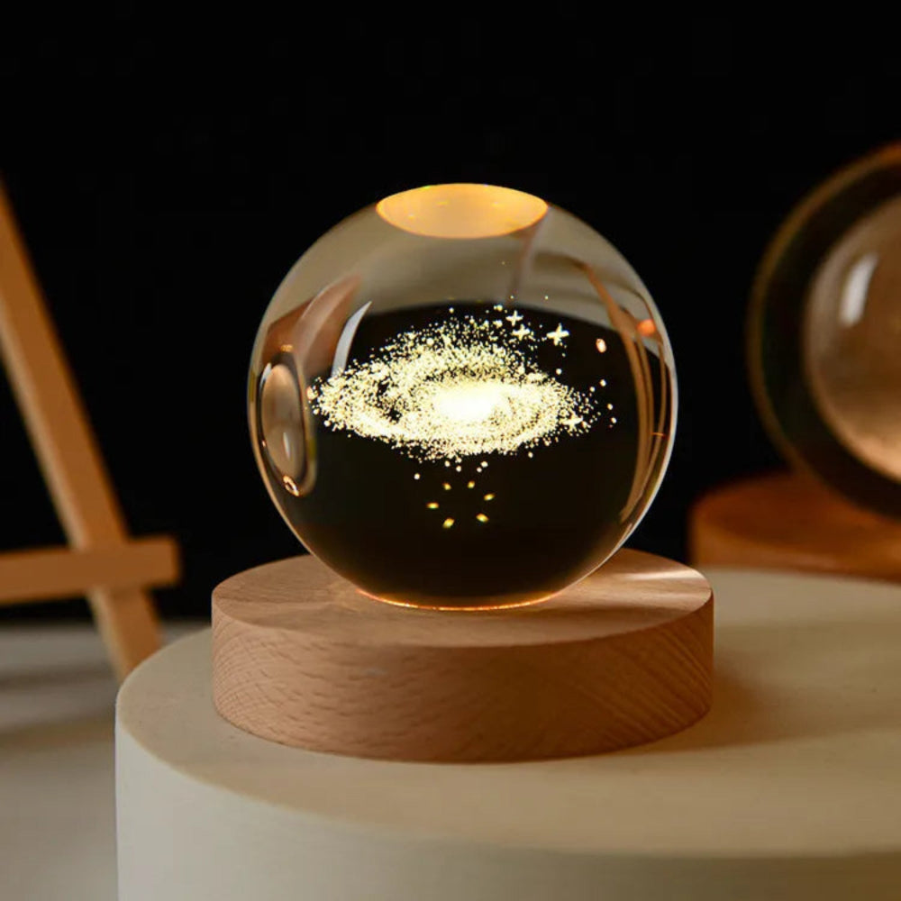 Rebolet | 3D-gravierte Universum-Lampe - Kosmisches Licht für Ihren Raum
