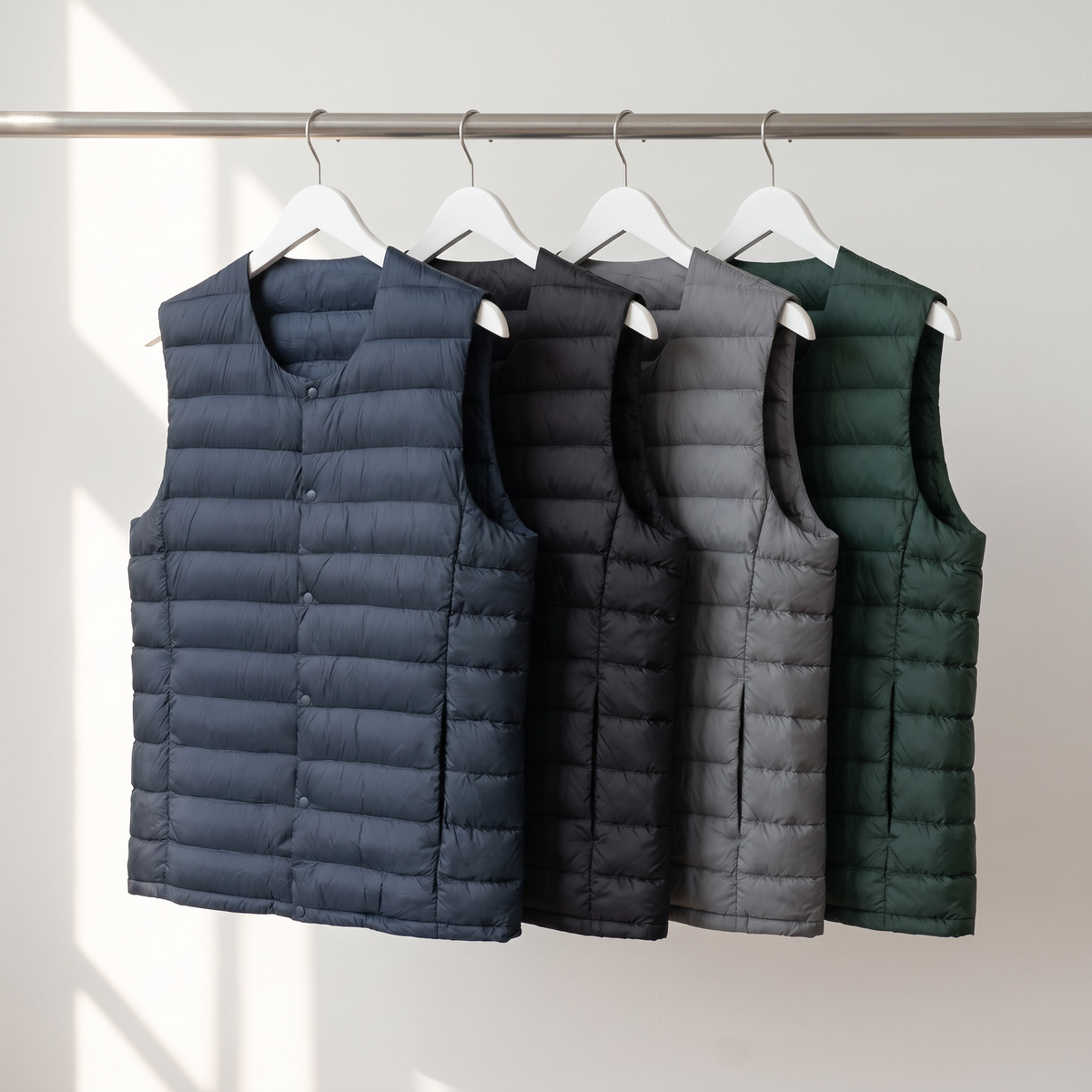 Herren Weste leicht – daunengefüllter Bodywarmer