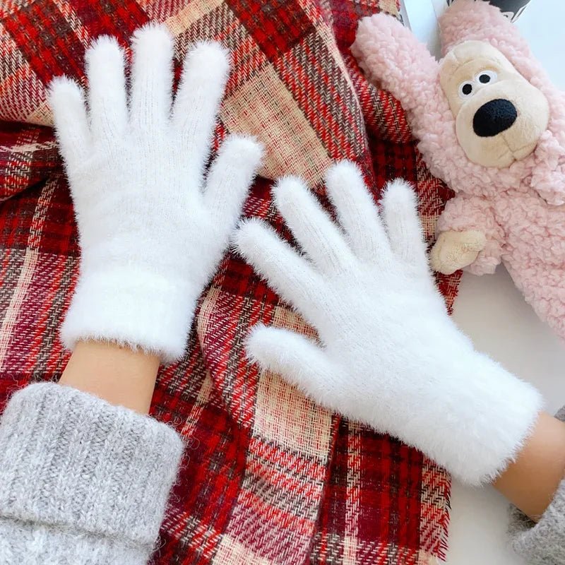 Kuschelige Winterhandschuhe winddicht