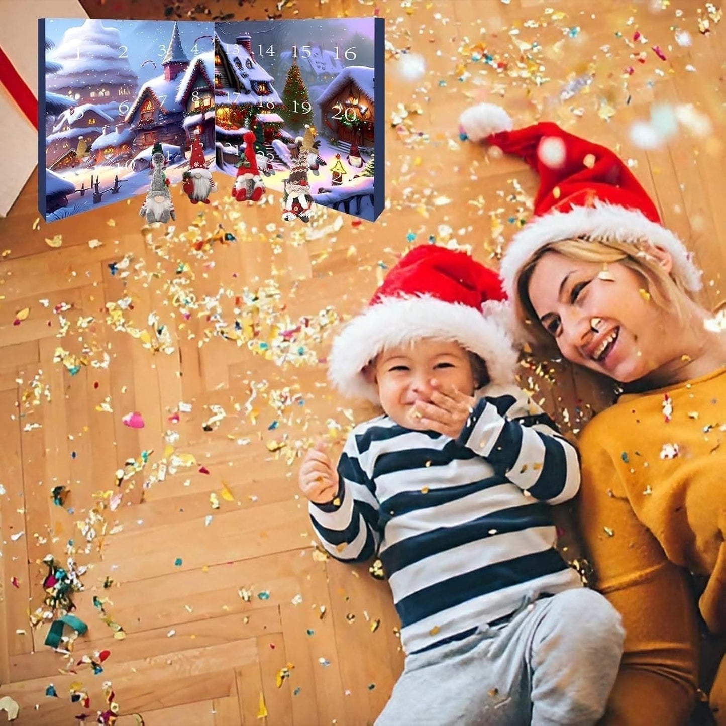 Rebolet | Adventskalender 2025 | Verzauberter Weihnachtskalender mit 24 Überraschungen