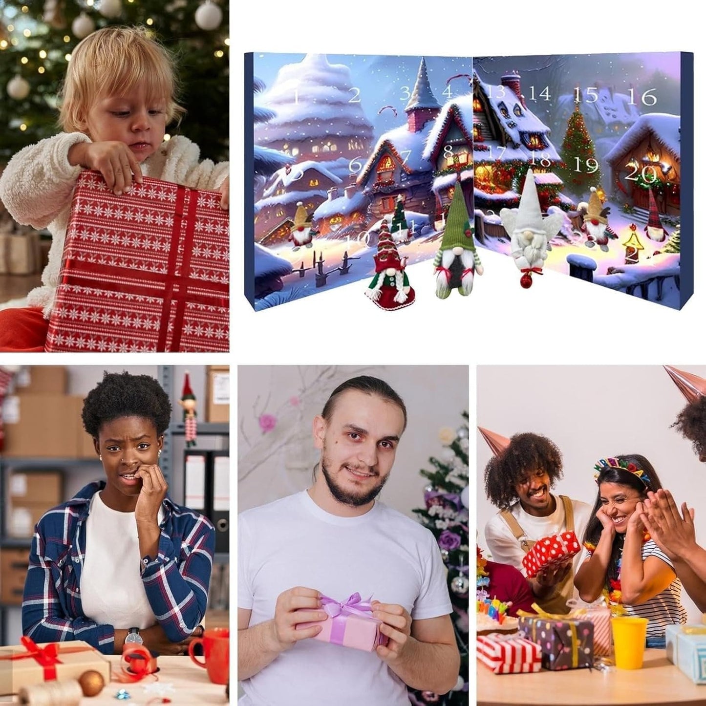 Rebolet | Adventskalender 2025 | Verzauberter Weihnachtskalender mit 24 Überraschungen