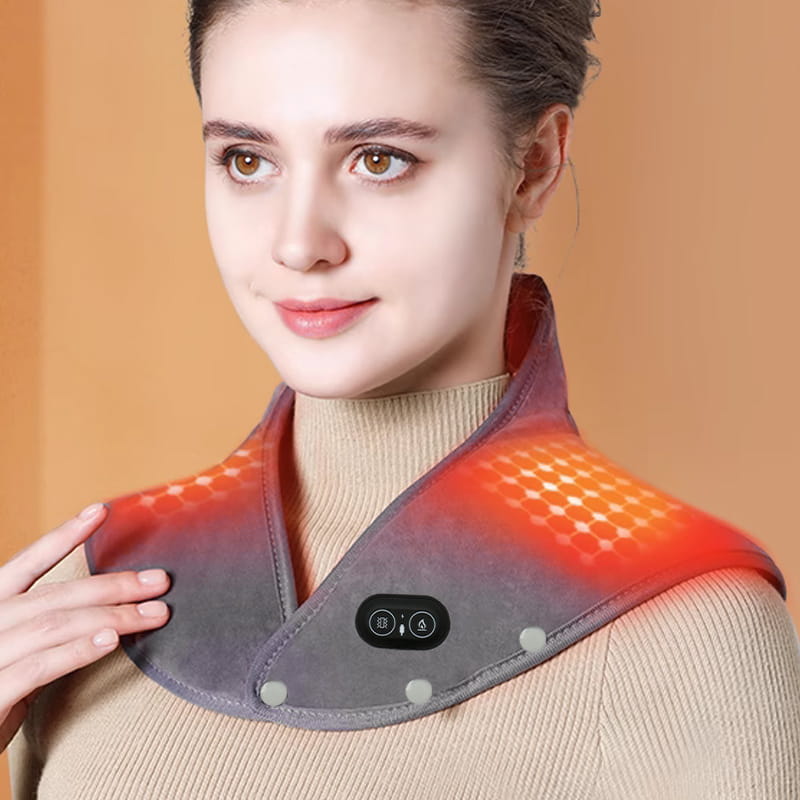 Rebolet | Elektrische Nacken- und Schulter-Heizdecke mit Vibration
