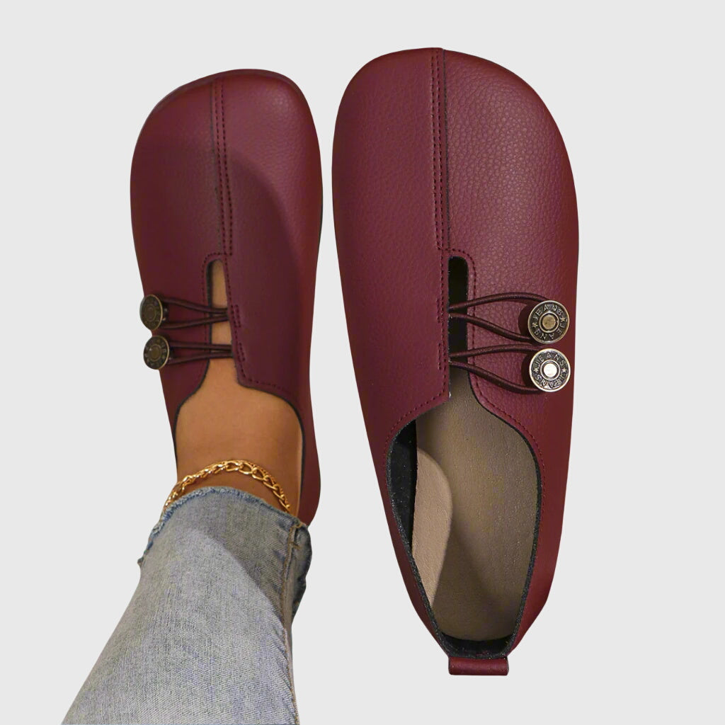 Damen Slip-On Ballerinas, bequem