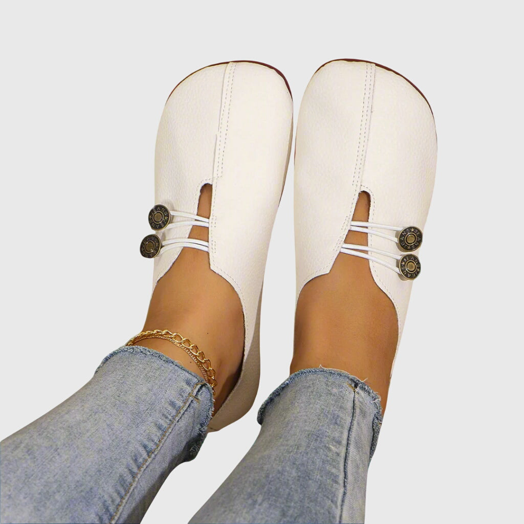 Damen Slip-On Ballerinas, bequem