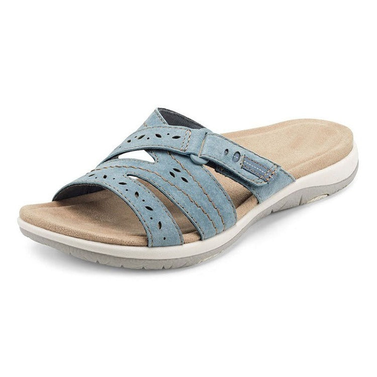 Damen-Sommer-Komfortsandalen mit weicher, verstellbarer Sohle