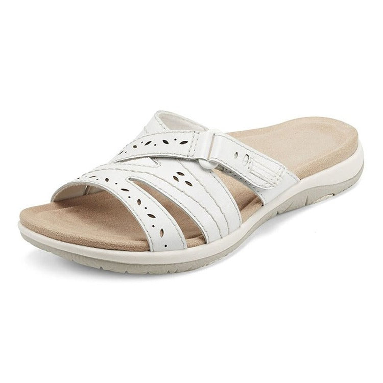 Damen-Sommer-Komfortsandalen mit weicher, verstellbarer Sohle