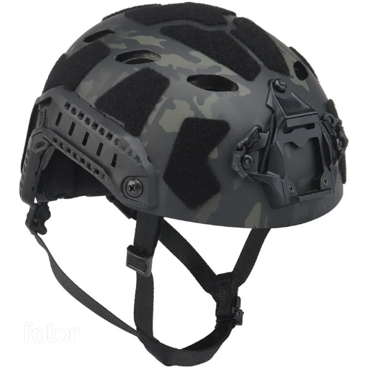 Leichter Tactical FAST-Helm mit Nachtsicht-Halterung & Seitenschienen