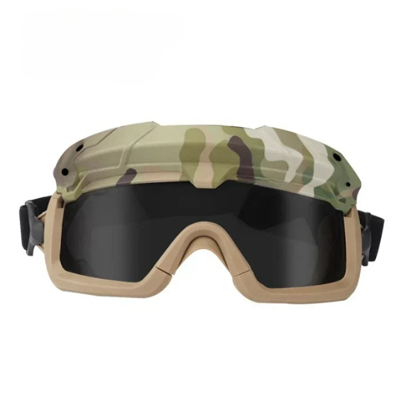 Anti-Fog Tactical-Schutzbrille – UV-Schutz für Airsoft & Paintball