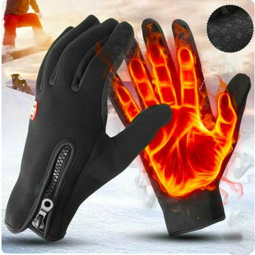 Winter-Radhandschuhe wasserdicht mit Touchscreen-Fingerspitzen