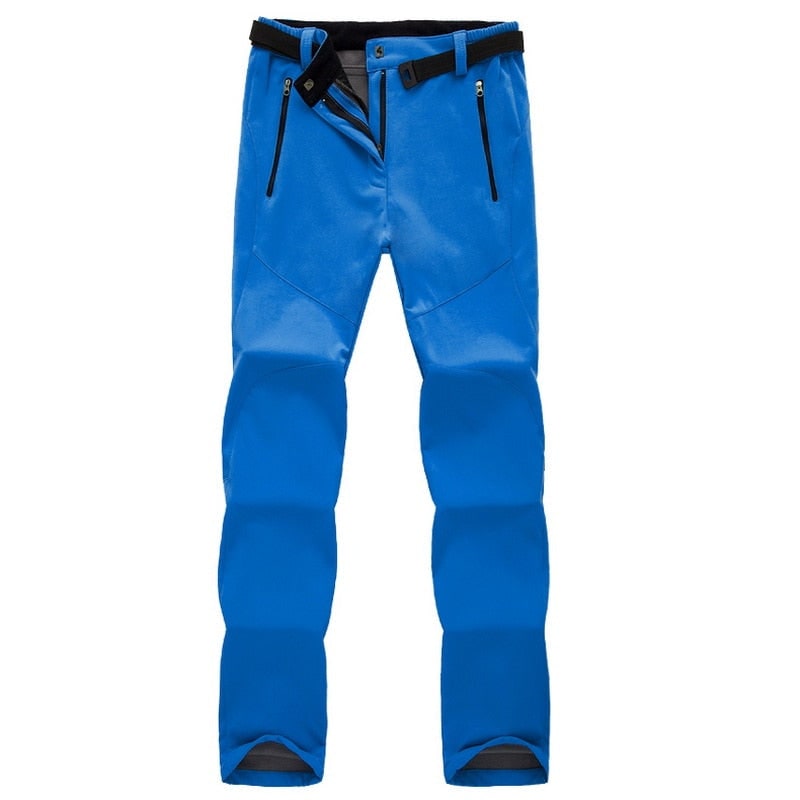 Damen-Wanderhose mit Fleecefutter – robustes Softshell