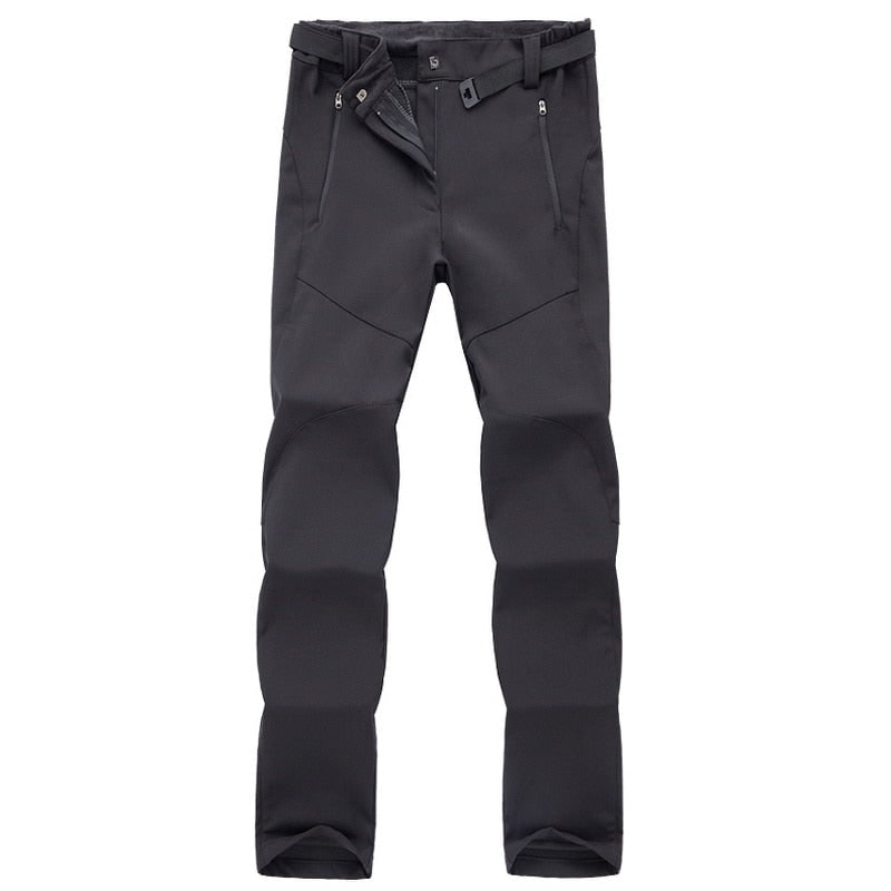 Damen-Wanderhose mit Fleecefutter – robustes Softshell