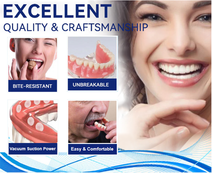 Rebolet | SmileFitPro™ – Lösung der neuen Generation: Flexible Vollprothese